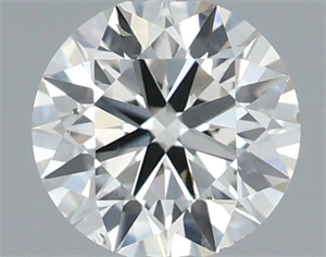 Picture of Natural Diamond 0.41 Carats, Round with Excellent Cut, I Color, SI1 Clarity and Certified by IGI