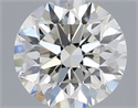 Diamante Natural 0.42 quilates, Redondo , Color G, claridad VS2 y certificado IGI