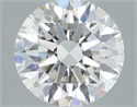 Natural Diamond 0.40 Carats, Round with Excellent Cut, G Color, VS1 Clarity and Certified by IGI