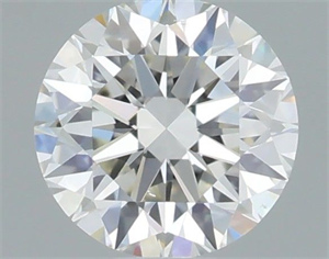 Picture of Natural Diamond 0.40 Carats, Round with Excellent Cut, G Color, VS1 Clarity and Certified by IGI