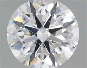 Foto Diamante Natural 0.40 quilates, Redondo , Color E, claridad SI1 y certificado IGI de
