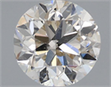 Natural Diamond 1.02 Carats, Round with Very Good Cut, J Color, SI2 Clarity and Certified by IGI