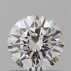 Foto Diamante Natural 0.59 quilates, Redondo , Color F, claridad SI1 y certificado GIA de