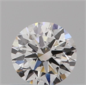 Natural Diamond 0.43 Carats, Round with Excellent Cut, F Color, VVS1 Clarity and Certified by GIA