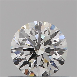 Picture of Natural Diamond 0.42 Carats, Round with Excellent Cut, G Color, VS2 Clarity and Certified by GIA