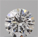 Natural Diamond 0.51 Carats, Round with Excellent Cut, E Color, VS2 Clarity and Certified by GIA