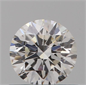 Diamante Natural 0.50 quilates, Redondo , Color I, claridad VS1 y certificado GIA