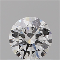 Diamante Natural 0.44 quilates, Redondo , Color D, claridad SI1 y certificado GIA