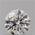 Diamante Natural 0.41 quilates, Redondo , Color H, claridad VS2 y certificado GIA