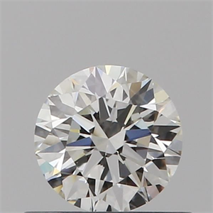 Picture of Natural Diamond 0.41 Carats, Round with Excellent Cut, H Color, VS1 Clarity and Certified by GIA