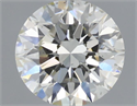 Diamante Natural 0.51 quilates, Redondo , Color J, claridad VS2 y certificado IGI