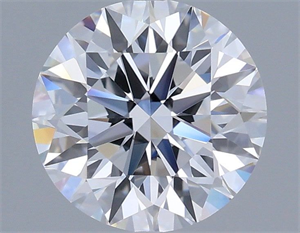 Picture of Lab Grown Diamond 1.37 Carats, Round with Excellent Cut, D Color, VS1 Clarity and Certified by IGI