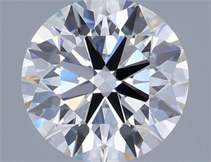Picture of Lab Grown Diamond 1.36 Carats, Round with Ideal Cut, D Color, VS1 Clarity and Certified by IGI