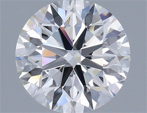 Picture of Lab Grown Diamond 1.36 Carats, Round with Excellent Cut, D Color, VS1 Clarity and Certified by IGI