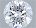 Del inventario de diamantes de laboratorio, 1.36 quilates, Redondo , Color E, claridad VS1 y certificado IGI