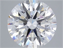 Lab Grown Diamond 5.01 Carats, Round with Ideal Cut, F Color, VVS1 Clarity and Certified by IGI