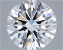 Lab Grown Diamond 2.38 Carats, Round with Ideal Cut, E Color, VS1 Clarity and Certified by IGI