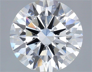 Picture of Lab Grown Diamond 2.38 Carats, Round with Ideal Cut, E Color, VS1 Clarity and Certified by IGI