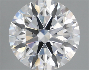 Picture of Lab Grown Diamond 4.09 Carats, Round with Ideal Cut, F Color, VVS2 Clarity and Certified by IGI