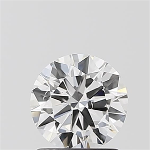 Picture of Lab Grown Diamond 1.00 Carats, Round with Excellent Cut, F Color, SI1 Clarity and Certified by IGI