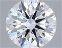 Lab Grown Diamond 3.56 Carats, Round with Ideal Cut, E Color, VVS2 Clarity and Certified by IGI