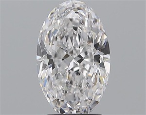 Foto Diamante Natural 2.50 quilates, Ovalado , Color D, claridad SI1 y certificado GIA de