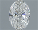 Diamante Natural 0.50 quilates, Ovalado , Color H, claridad SI1 y certificado IGI