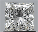 Diamante Natural 0.70 quilates, Princesa , Color I, claridad VS2 y certificado IGI