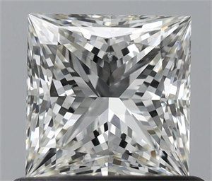 Foto Diamante Natural 0.70 quilates, Princesa , Color I, claridad VS2 y certificado IGI de