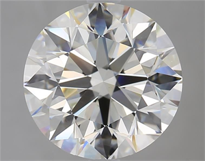 Picture of Natural Diamond 4.30 Carats, Round with Excellent Cut, I Color, VVS2 Clarity and Certified by IGI