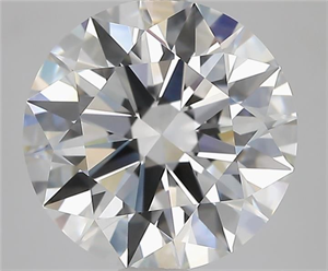 Foto Diamante Natural 3.02 quilates, Redondo , Color F, claridad IF y certificado GIA de