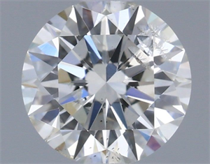 Foto Diamante Natural 0.50 quilates, Redondo , Color H, claridad SI2 y certificado IGI de