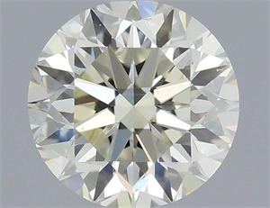 Picture of Natural Diamond 0.50 Carats, Round with Very Good Cut, M Color, VS2 Clarity and Certified by GIA