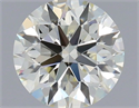 Natural Diamond 0.40 Carats, Round with Excellent Cut, M Color, IF Clarity and Certified by GIA