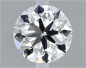Natural Diamond 0.70 Carats, Round with Very Good Cut, F Color, SI1 Clarity and Certified by GIA