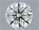 Diamante Natural 0.50 quilates, Redondo , Color I, claridad VVS1 y certificado GIA