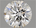 Diamante Natural 0.50 quilates, Redondo , Color F, claridad SI1 y certificado GIA