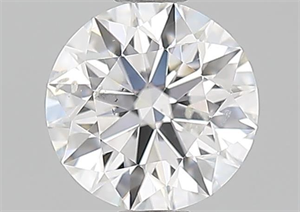 Foto Diamante Natural 0.81 quilates, Redondo , Color G, claridad SI2 y certificado GIA de