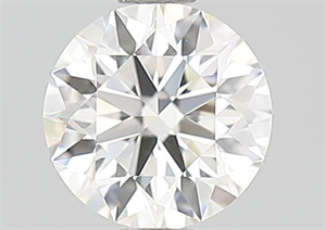 Picture of Natural Diamond 0.86 Carats, Round with Excellent Cut, I Color, VS1 Clarity and Certified by GIA