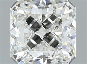 Picture of Natural Diamond 1.03 Carats, Radiant with  Cut, J Color, VVS1 Clarity and Certified by GIA