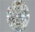 Diamante Natural 3.04 quilates, Ovalado , Color H, claridad VVS1 y certificado GIA
