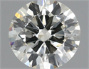 Natural Diamond 0.70 Carats, Round with Excellent Cut, K Color, SI1 Clarity and Certified by IGI