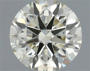 Picture of Natural Diamond 0.71 Carats, Round with Excellent Cut, K Color, VS2 Clarity and Certified by IGI