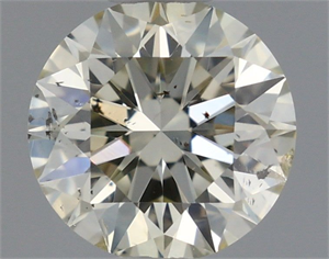 Picture of Natural Diamond 0.70 Carats, Round with Excellent Cut, K Color, SI1 Clarity and Certified by IGI