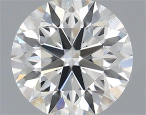 Picture of Natural Diamond 0.41 Carats, Round with Excellent Cut, G Color, VS1 Clarity and Certified by IGI