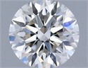 Natural Diamond 0.43 Carats, Round with Excellent Cut, G Color, VS1 Clarity and Certified by IGI