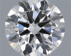 Picture of Natural Diamond 0.44 Carats, Round with Excellent Cut, G Color, SI1 Clarity and Certified by IGI