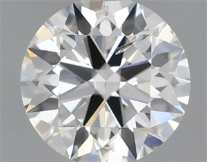 Foto Diamante Natural 0.41 quilates, Redondo , Color H, claridad SI1 y certificado IGI de
