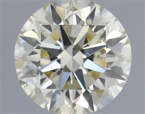 Picture of Natural Diamond 0.50 Carats, Round with Excellent Cut, K Color, SI1 Clarity and Certified by IGI
