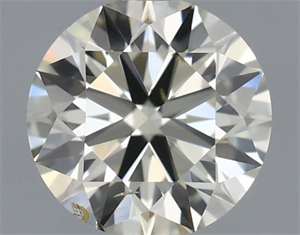 Picture of Natural Diamond 0.40 Carats, Round with Excellent Cut, K Color, VS2 Clarity and Certified by IGI